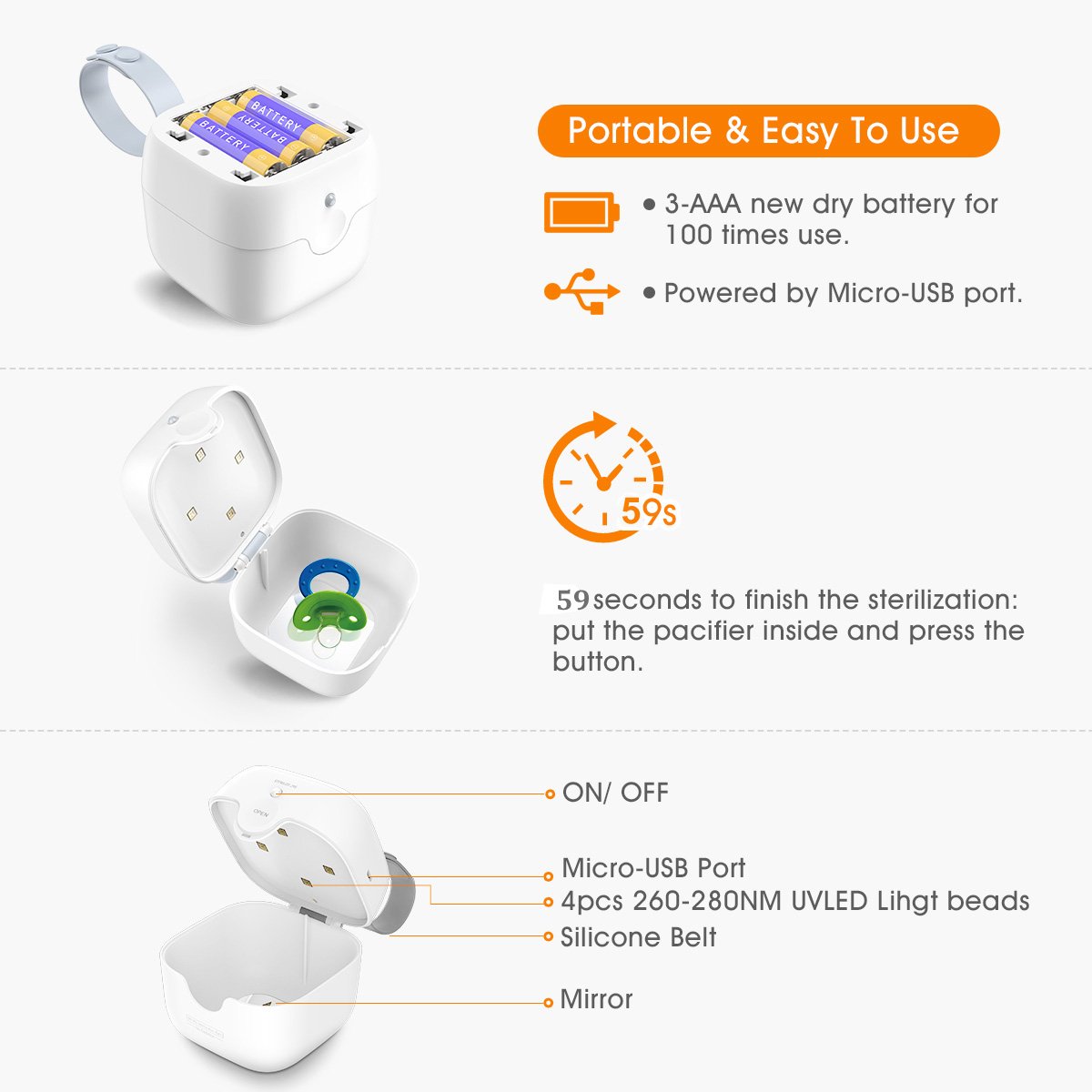 Mini Multipurpose Sterilizer Box (S6)